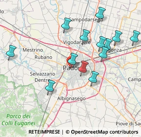 Mappa Via Niccolò Orsini, 35141 Padova PD, Italia (7.94)