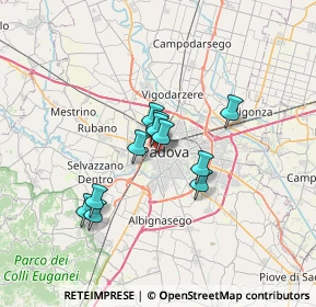 Mappa Via Niccolò Orsini, 35141 Padova PD, Italia (4.95818)