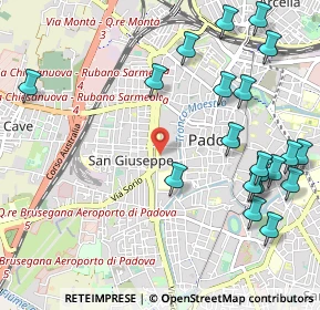 Mappa Via Niccolò Orsini, 35141 Padova PD, Italia (1.3075)