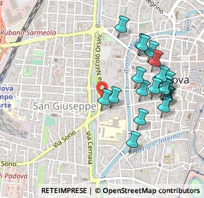 Mappa Via Niccolò Orsini, 35141 Padova PD, Italia (0.488)