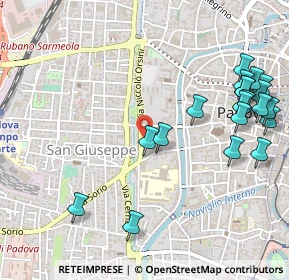 Mappa Via Niccolò Orsini, 35141 Padova PD, Italia (0.6345)