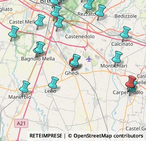 Mappa Via Naviglio, 25016 Ghedi BS, Italia (10.4)