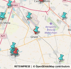 Mappa Via Naviglio, 25016 Ghedi BS, Italia (7.0245)