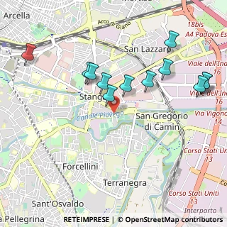 Mappa Via Jacopo Corrado, 35129 Padova PD, Italia (1.05583)