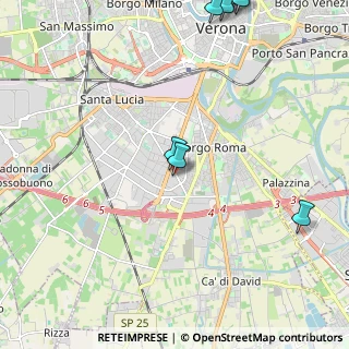 Mappa Adigeo Shopping Centre, 37135 Verona VR, Italia (3.44417)