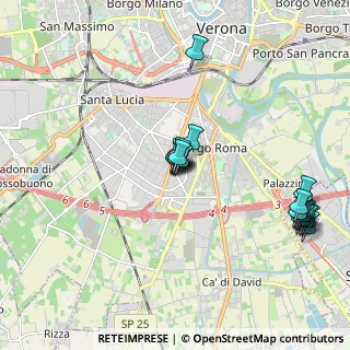 Mappa Adigeo Shopping Centre, 37135 Verona VR, Italia (2.03389)