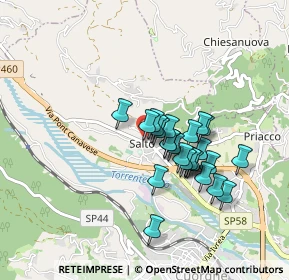 Mappa Via Valle dell'Orco, 10082 Cuorgnè TO, Italia (0.68077)