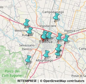 Mappa Via Lepanto, 35141 Padova PD, Italia (5.68167)