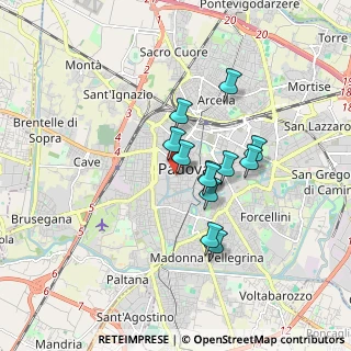 Mappa Via Dietro Duomo, 35139 Padova PD, Italia (1.29083)