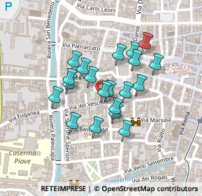 Mappa Via Dietro Duomo, 35141 Padova PD, Italia (0.168)