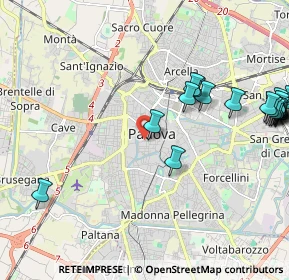 Mappa Via Dietro Duomo, 35139 Padova PD, Italia (2.7335)
