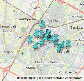 Mappa Via Dietro Duomo, 35139 Padova PD, Italia (0.92111)