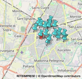 Mappa Via Dietro Duomo, 35139 Padova PD, Italia (1.18588)