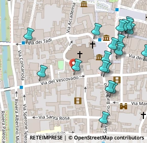 Mappa Via Dietro Duomo, 35141 Padova PD, Italia (0.1535)