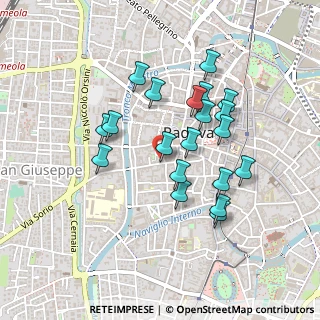 Mappa Via Dietro Duomo, 35139 Padova PD, Italia (0.403)