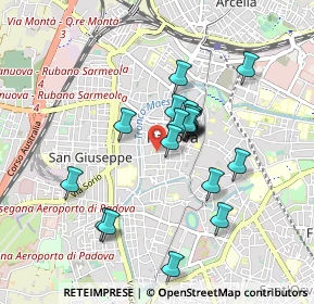 Mappa Via Dietro Duomo, 35139 Padova PD, Italia (0.7255)