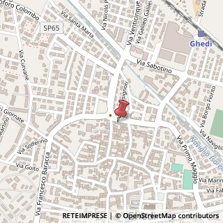 Mappa Via Dante Alighieri, 33, 25016 Ghedi, Brescia (Lombardia)