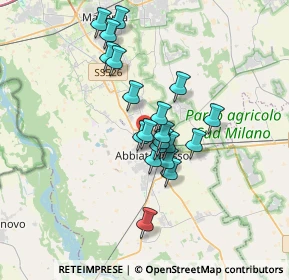 Mappa Via Podgora, 20081 Abbiategrasso MI, Italia (2.7355)