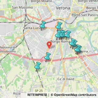 Mappa Centro commerciale Adigeo, 37135 Verona VR, Italia (1.75083)