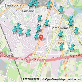 Mappa Viale delle Nazioni, 37120 Verona VR, Italia (1.2685)