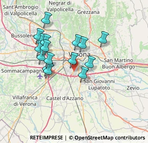 Mappa Centro commerciale Adigeo, 37135 Verona VR, Italia (6.29563)