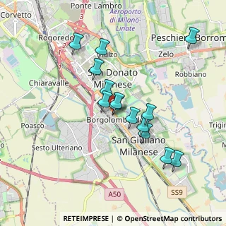 Mappa Via Fratelli Codecasa, 20098 San Giuliano Milanese MI, Italia (1.59786)