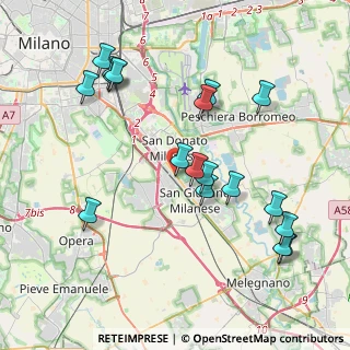 Mappa Via Fratelli Codecasa, 20098 San Giuliano Milanese MI, Italia (4.25944)