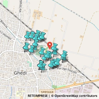 Mappa Via Luigi Bezzi, 25016 Ghedi BS, Italia (0.38333)