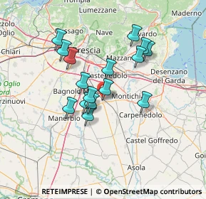 Mappa Via Luigi Bezzi, 25016 Ghedi BS, Italia (11.43)