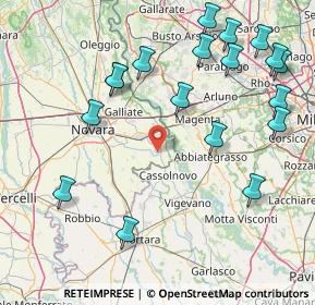 Mappa Via Lobrino, 28065 Cerano NO, Italia (19.57056)