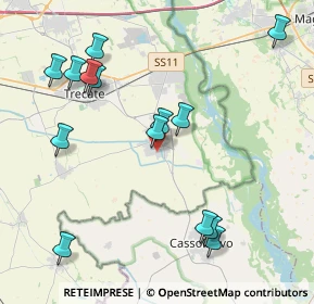 Mappa Via Lobrino, 28065 Cerano NO, Italia (4.56143)