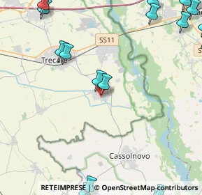 Mappa Via Lobrino, 28065 Cerano NO, Italia (7.167)