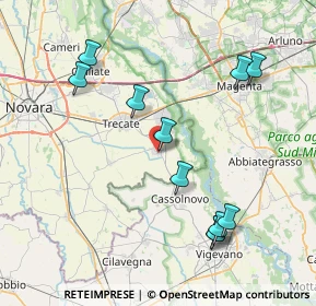 Mappa Via Lobrino, 28065 Cerano NO, Italia (8.47455)