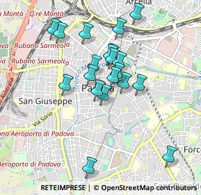 Mappa Via Soncin, 35122 Padova PD, Italia (0.7905)