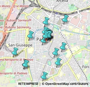 Mappa Via Soncin, 35122 Padova PD, Italia (0.6575)