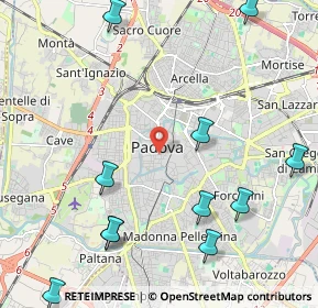 Mappa Via Soncin, 35121 Padova PD, Italia (2.76636)