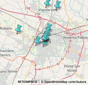Mappa Via Soncin, 35122 Padova PD, Italia (2.08727)