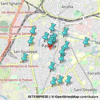Mappa Via Soncin, 35121 Padova PD, Italia (0.84)