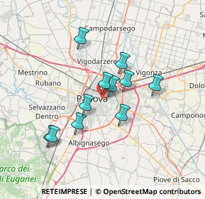 Mappa Vicolo San Massimo, 35131 Padova PD, Italia (5.71455)