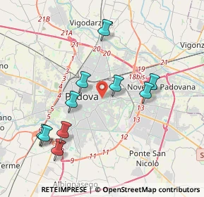 Mappa Vicolo San Massimo, 35131 Padova PD, Italia (4.37182)