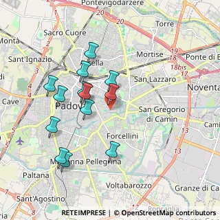 Mappa Via Giovanni Battista Tiepolo, 35131 Padova PD, Italia (1.78538)