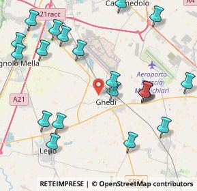 Mappa Via X Giornate, 25016 Ghedi BS, Italia (5.0235)