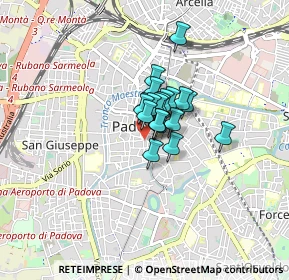 Mappa Via S. Martino e Solferino, 35122 Padova PD, Italia (0.395)