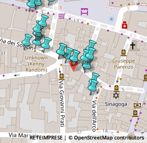 Mappa Via S. Martino e Solferino, 35100 Padova PD, Italia (0.052)