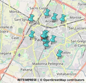 Mappa Via S. Martino e Solferino, 35100 Padova PD, Italia (1.24364)