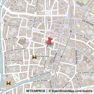 Mappa Via San Martino e Solferino, 37, 35122 Loreggia, Padova (Veneto)
