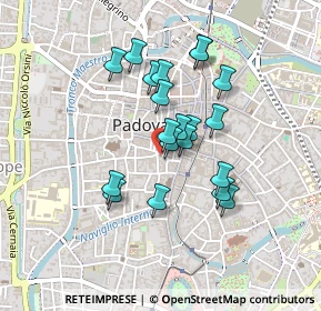 Mappa Via S. Martino e Solferino, 35122 Padova PD, Italia (0.3545)