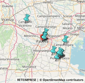 Mappa Via S. Martino e Solferino, 35122 Padova PD, Italia (11.73154)