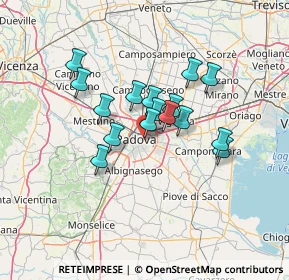 Mappa Via Giuseppe Orus, 35129 Padova PD, Italia (10.20438)
