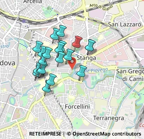 Mappa Via Giuseppe Orus, 35129 Padova PD, Italia (0.7285)